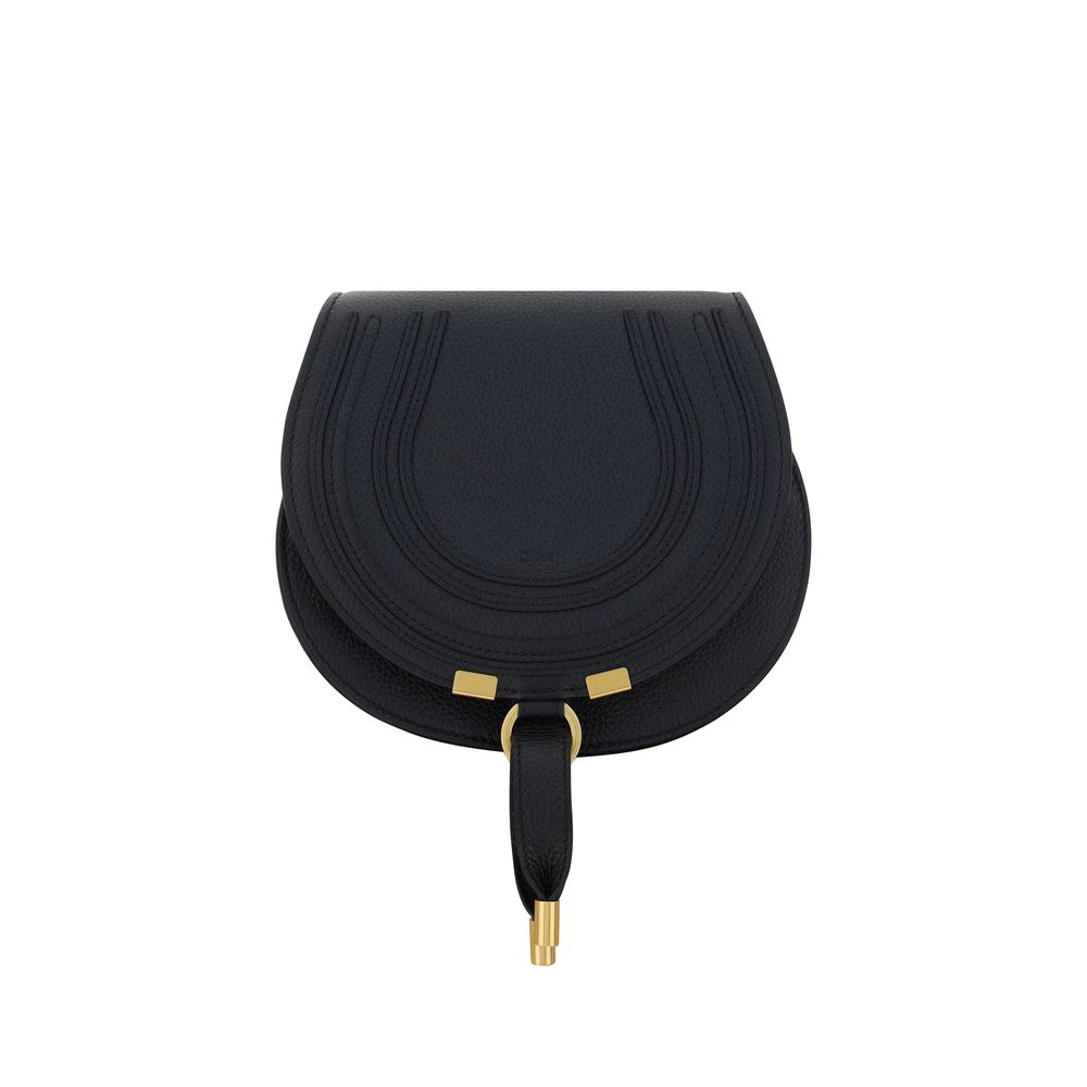 Chloé Marcie Black Small Shoulder Bag