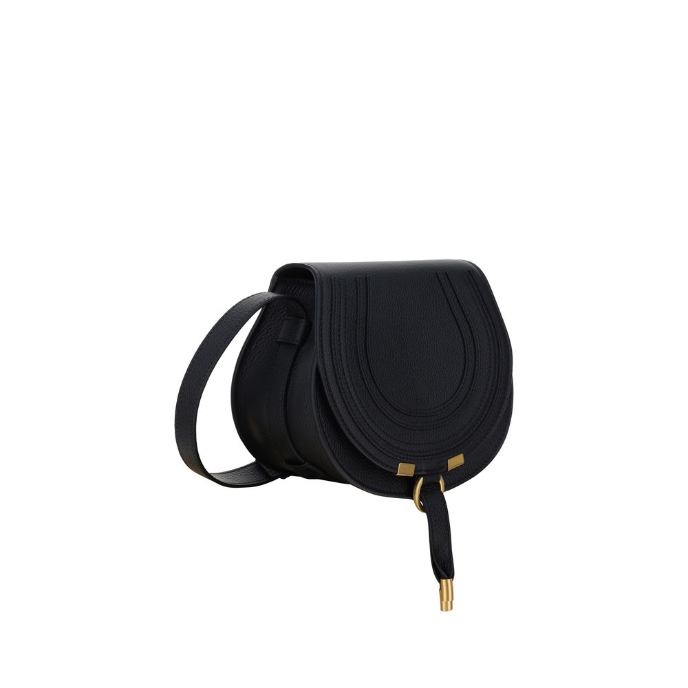 Chloé Marcie Black Small Shoulder Bag
