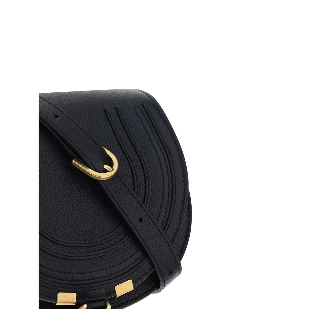 Chloé Marcie Black Small Shoulder Bag