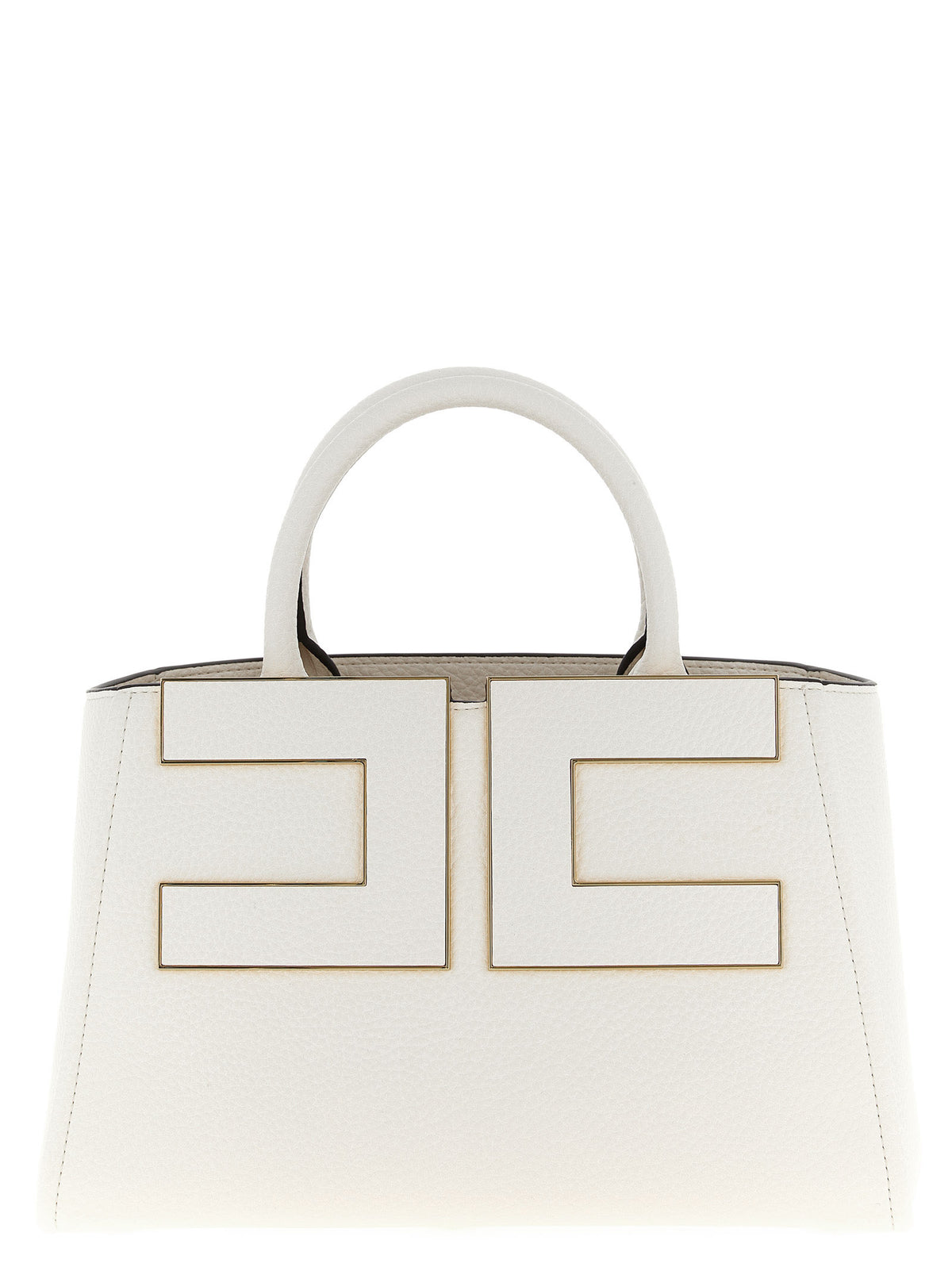 Elisabetta Franchi White Tote Bag