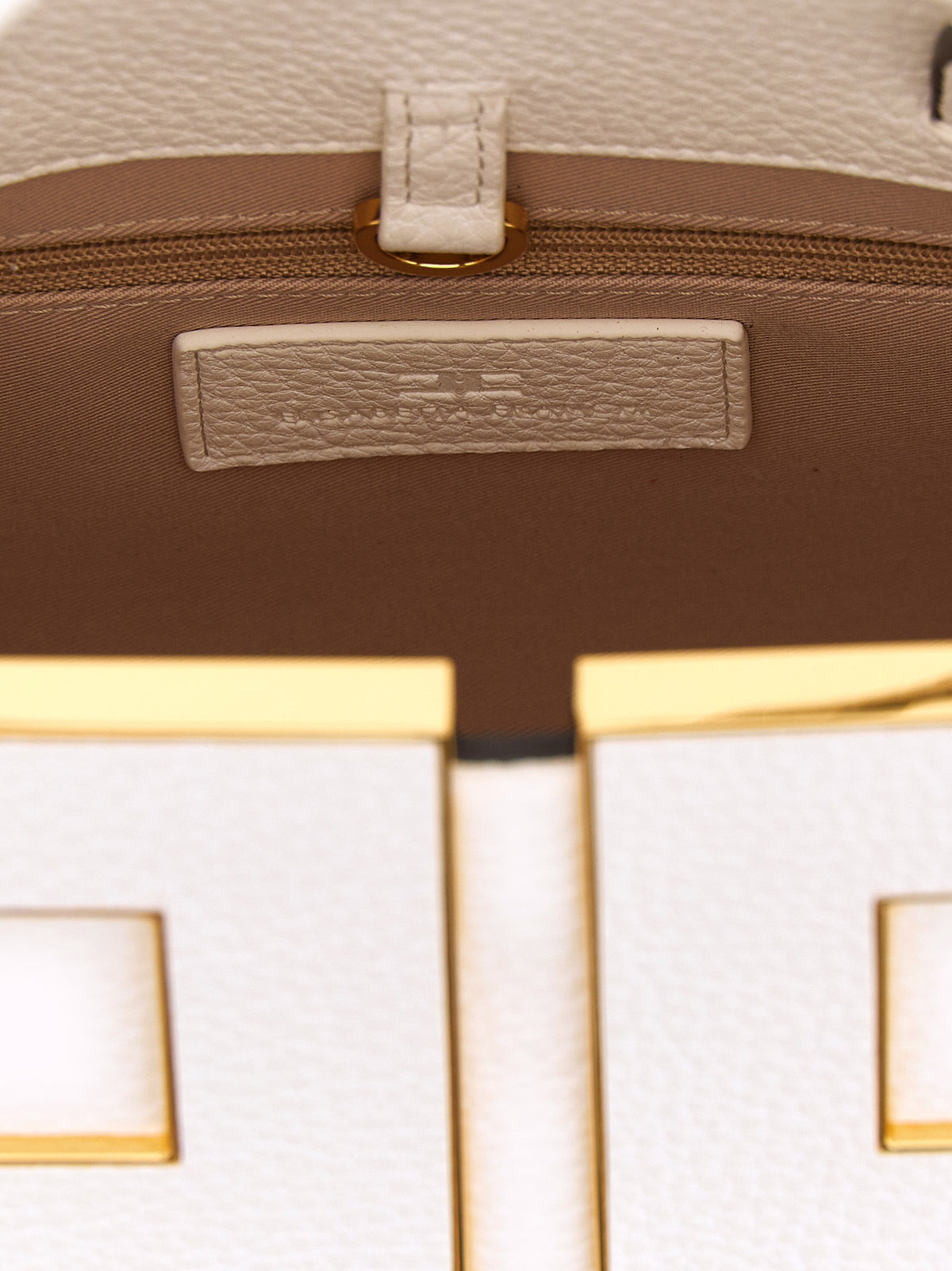 Elisabetta Franchi White Tote Bag