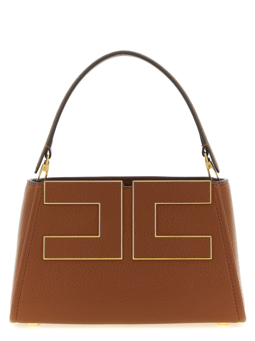 Elisabetta Franchi Brown Handbag