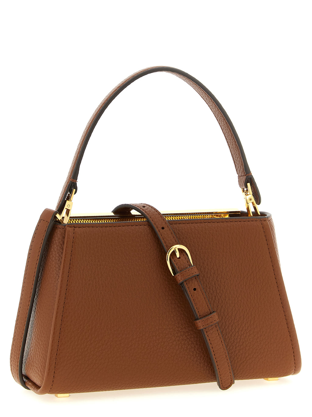 Elisabetta Franchi Brown Handbag