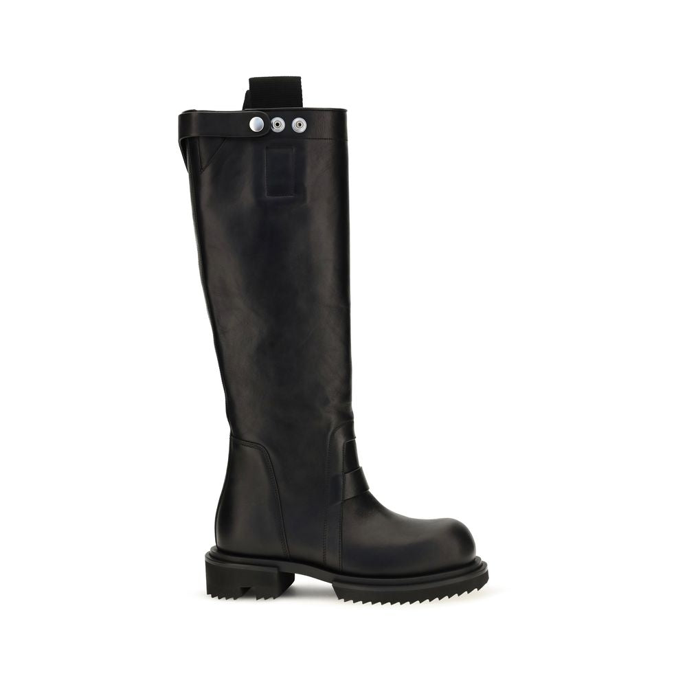 Rick Owens Gabe Strap Knee-High Boots