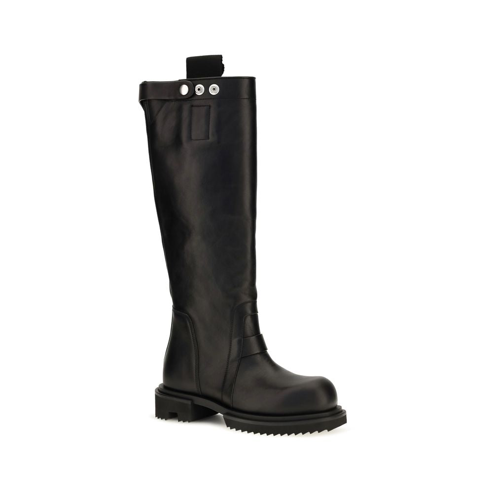 Rick Owens Gabe Strap Knee-High Boots
