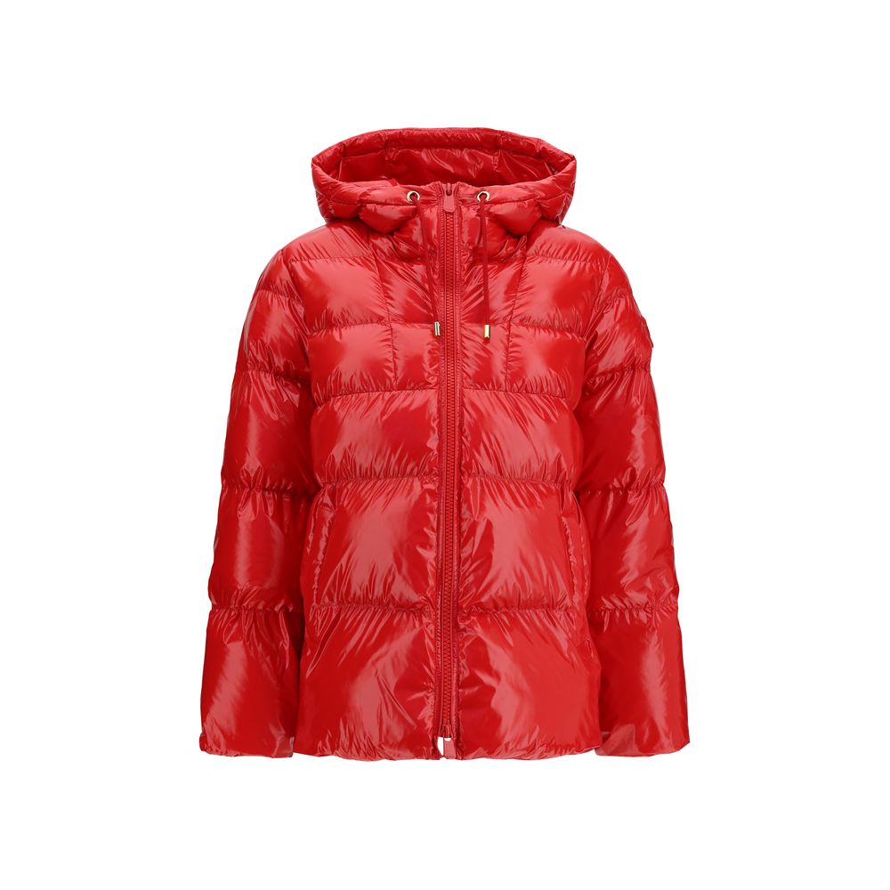 PINKO Red Polyamide Puff Jacket