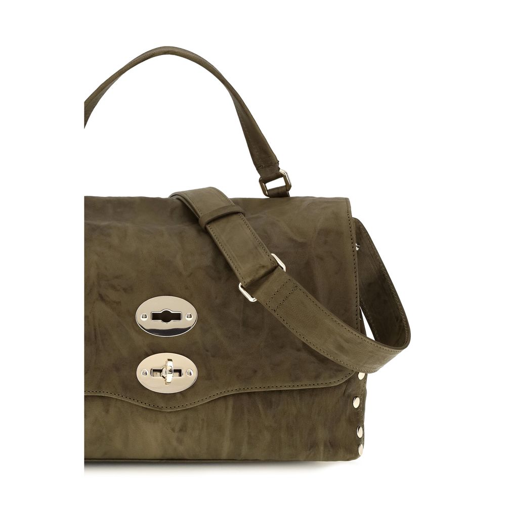 Zanellato Postina Officina Khaki Top Handle Bag