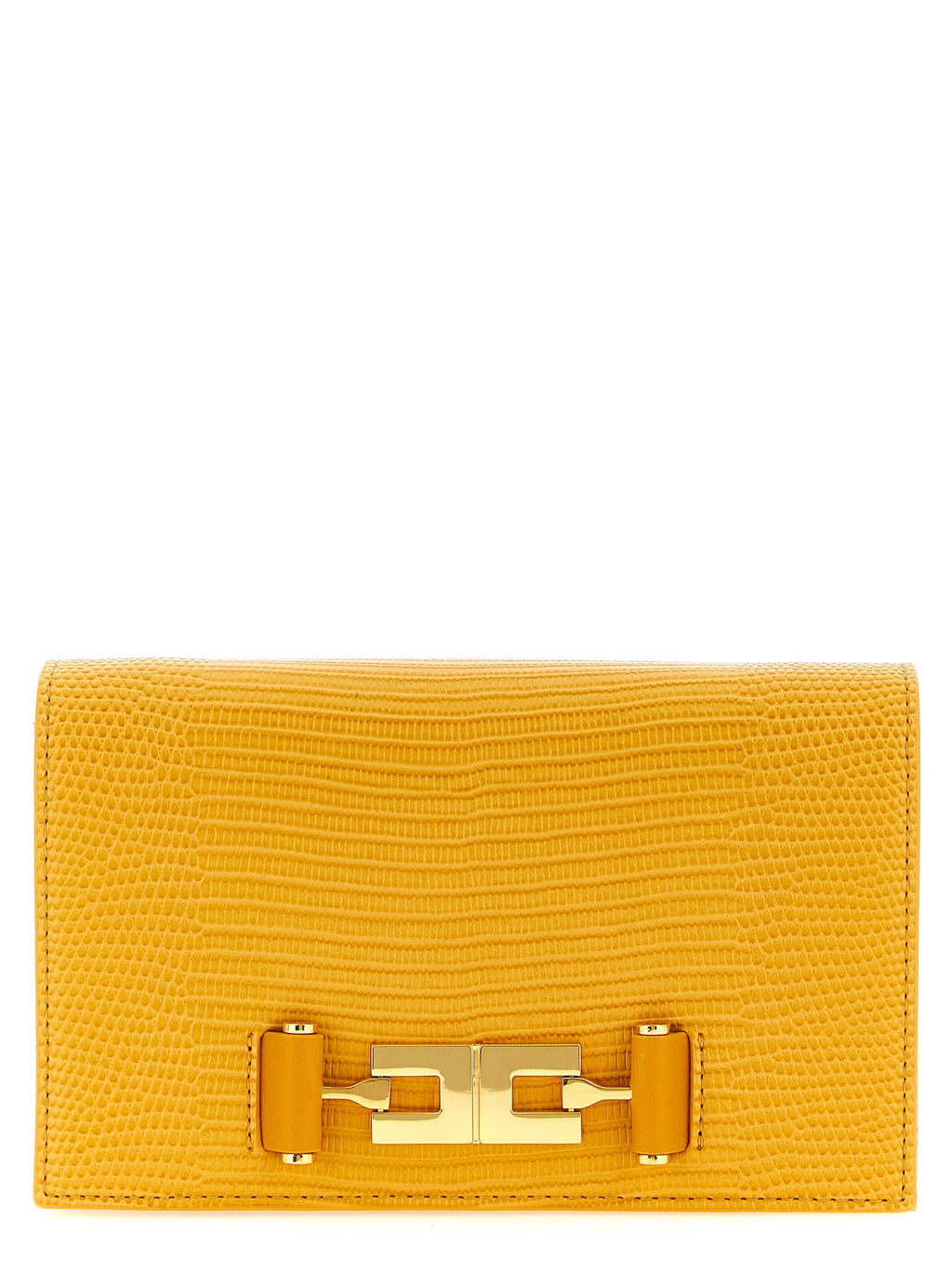 Elisabetta Franchi Yellow Crossbody Bag