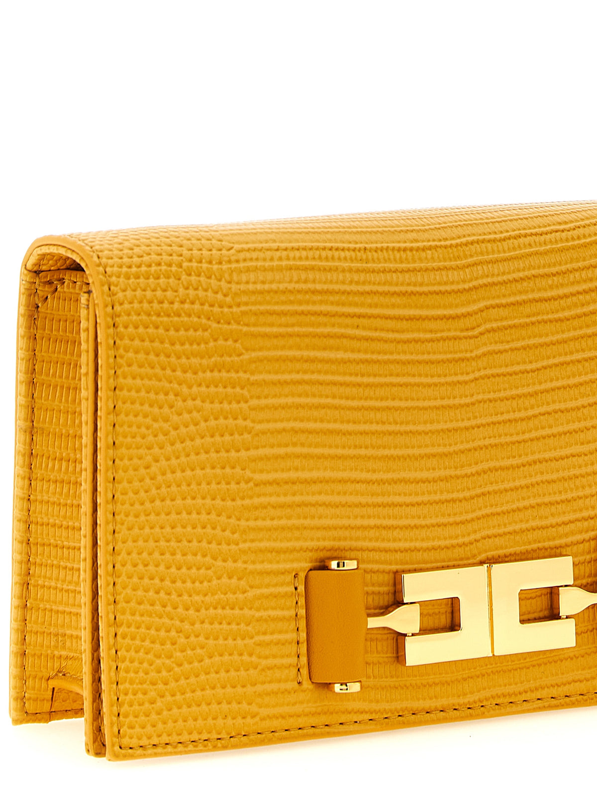 Elisabetta Franchi Yellow Crossbody Bag