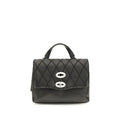 Zanellato Postina Tramè Black Mini Top Handle Bag