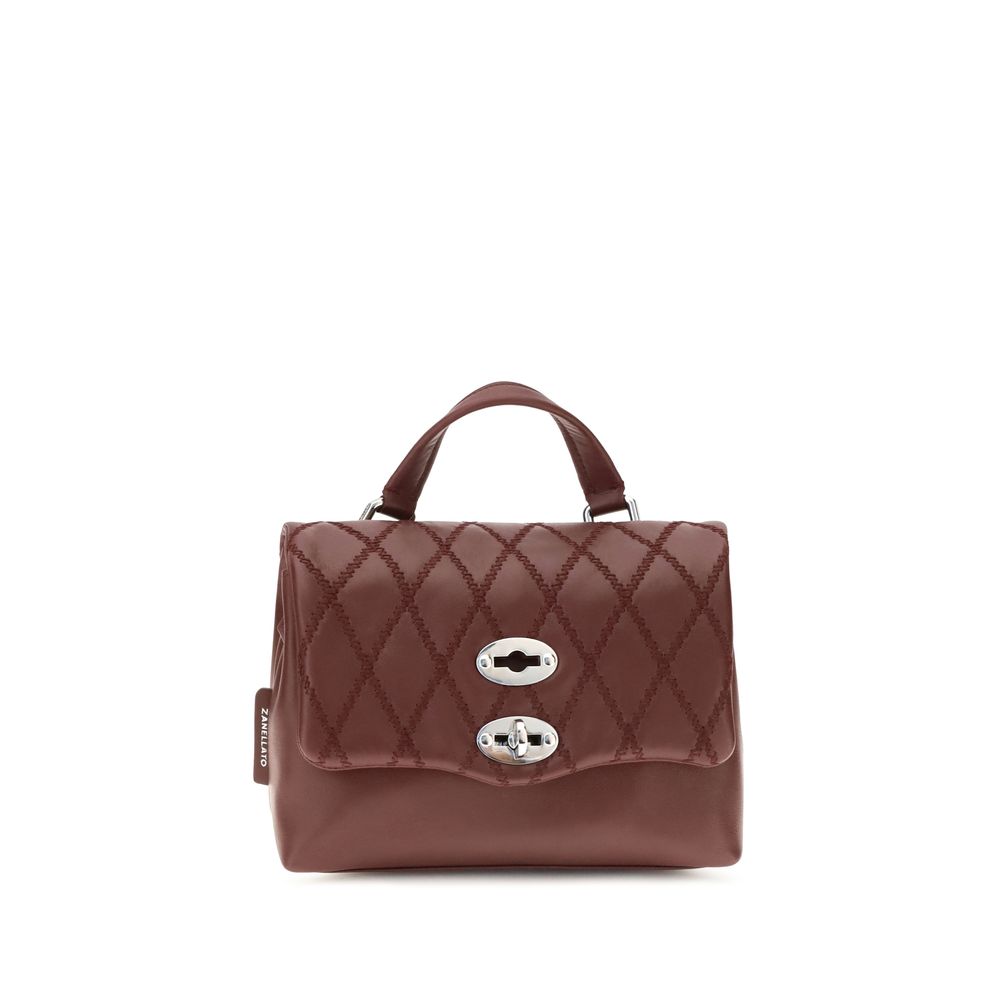 Zanellato Postina Tramè Brown Mini Top Handle Bag