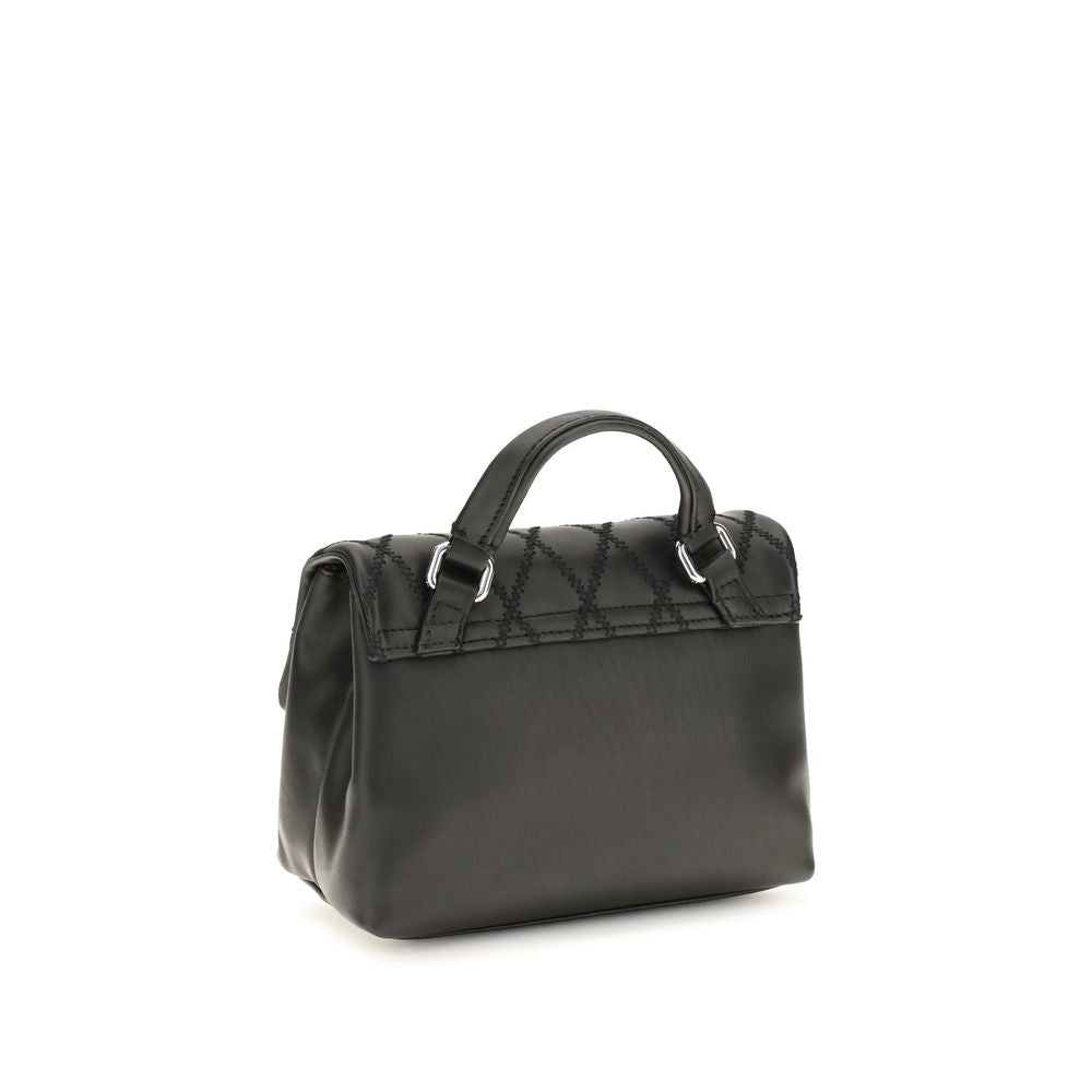 Zanellato Postina Tramè Black Mini Top Handle Bag