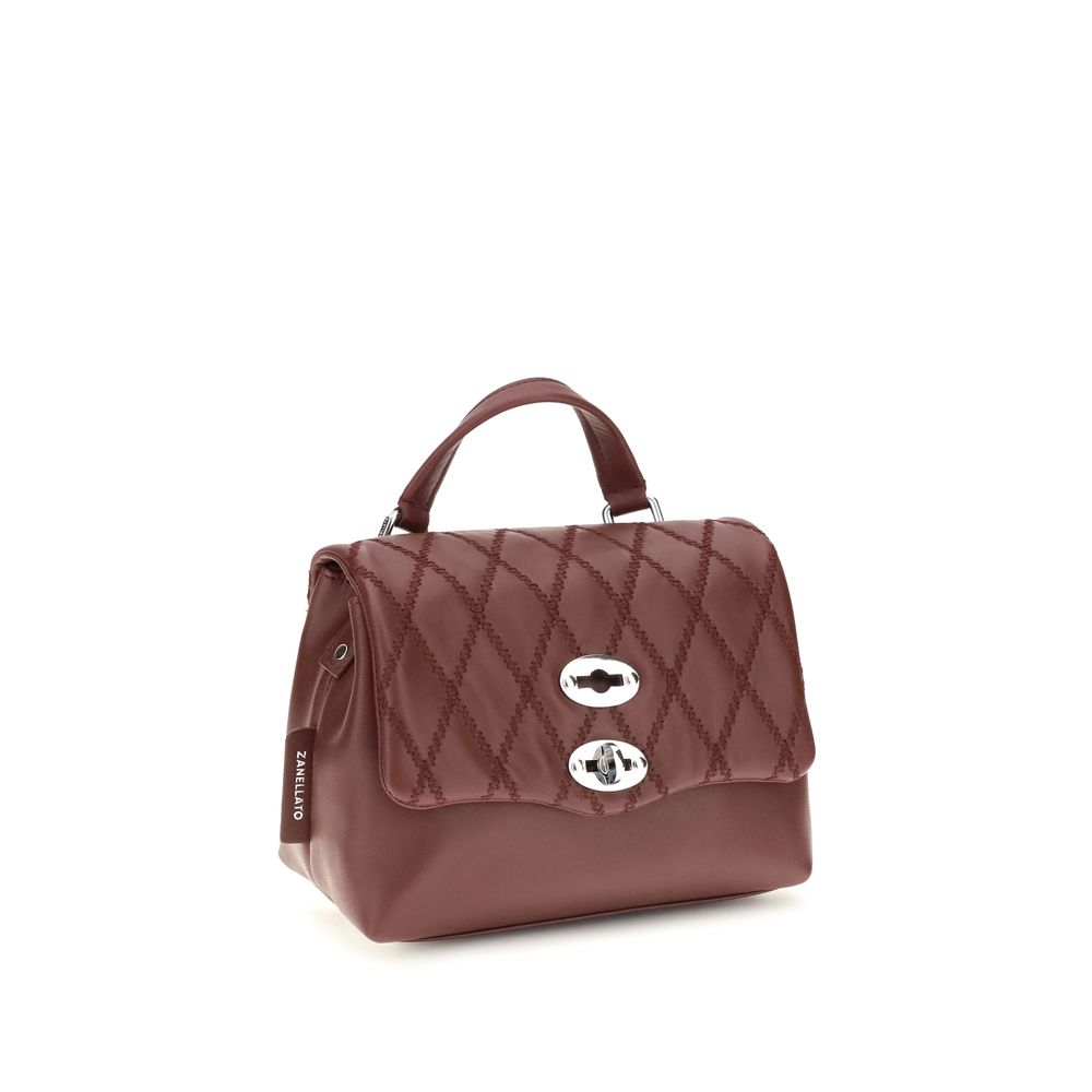 Zanellato Postina Tramè Brown Mini Top Handle Bag