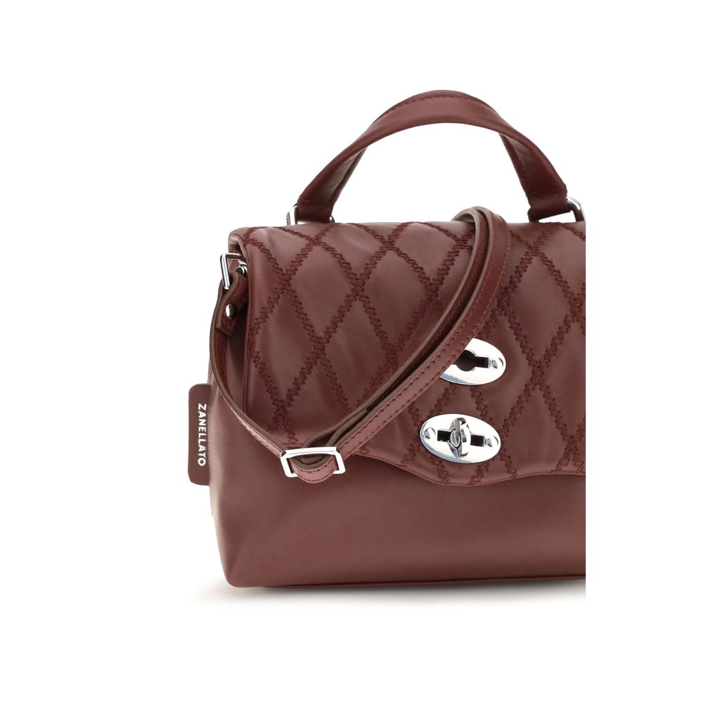 Zanellato Postina Tramè Brown Mini Top Handle Bag