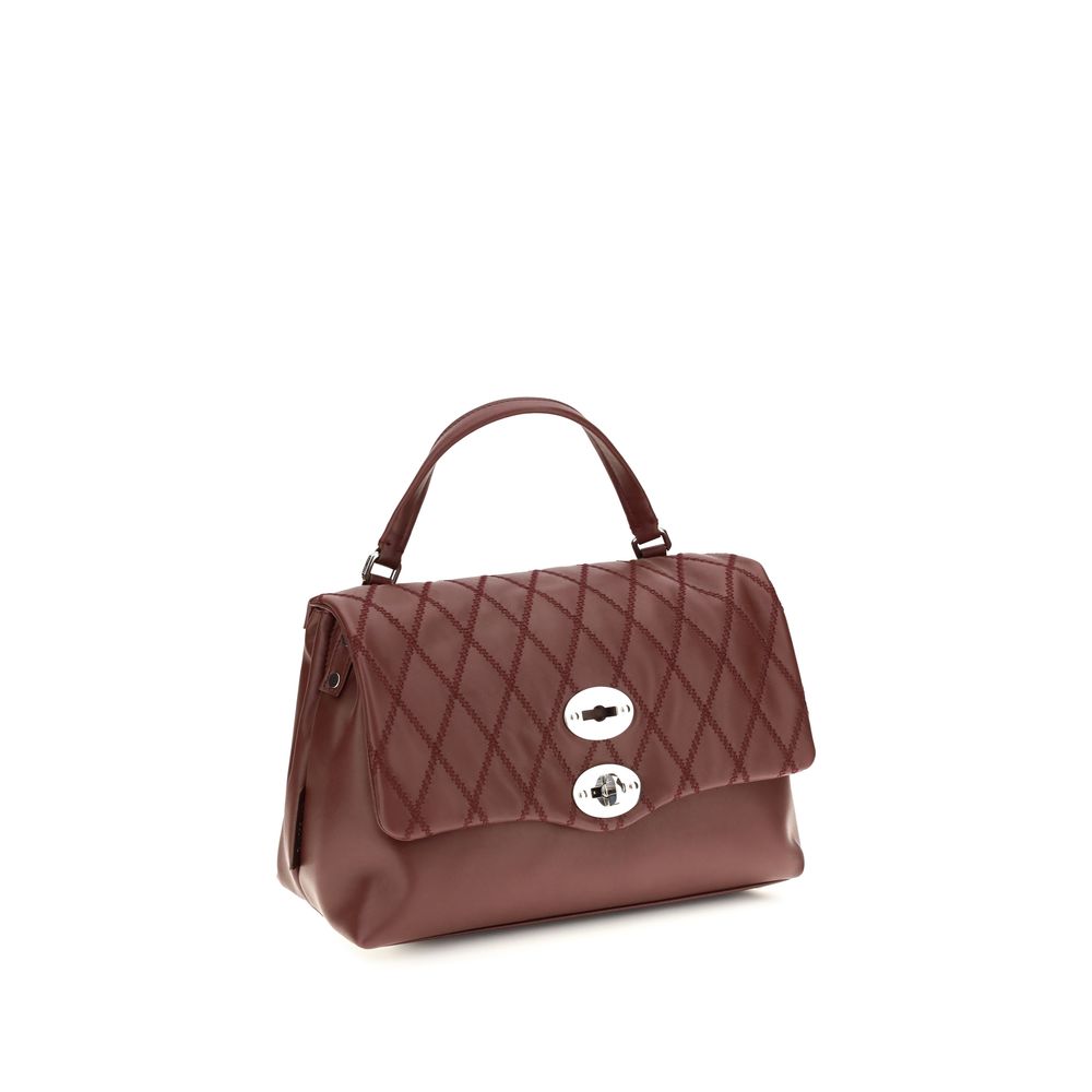 Zanellato Postina Tramè Brown Top Handle Bag