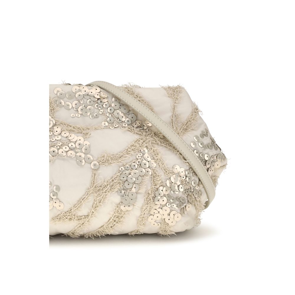 Brunello Cucinelli Ivory Clutch