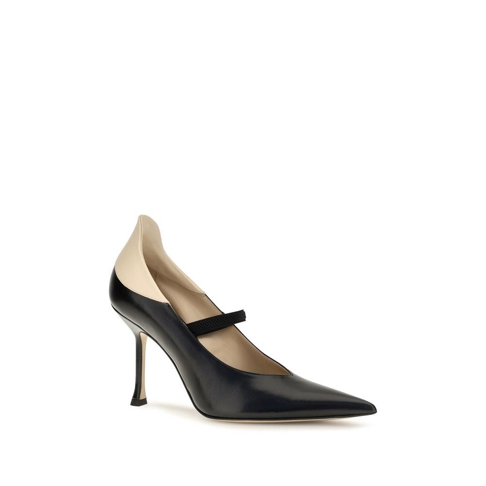Fendi V-Vamp Stiletto Pumps