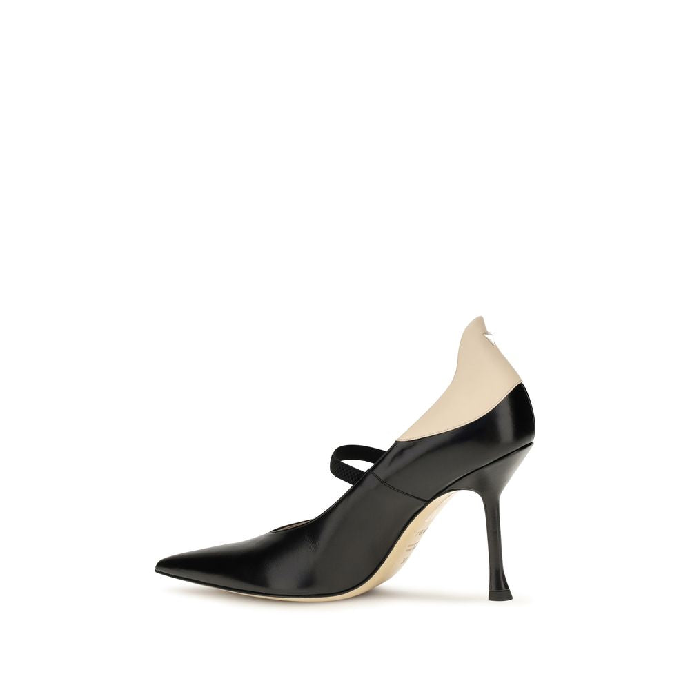 Fendi V-Vamp Stiletto Pumps