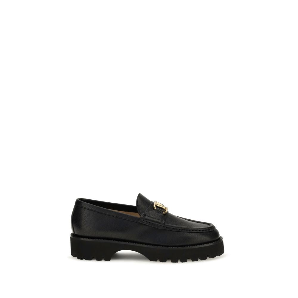 Valentino Garavani VLogo Signature Lug-Sole Loafers
