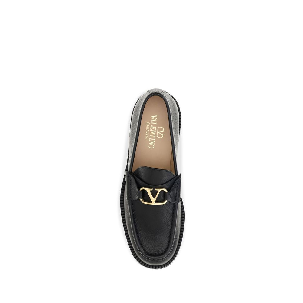Valentino Garavani VLogo Signature Lug-Sole Loafers
