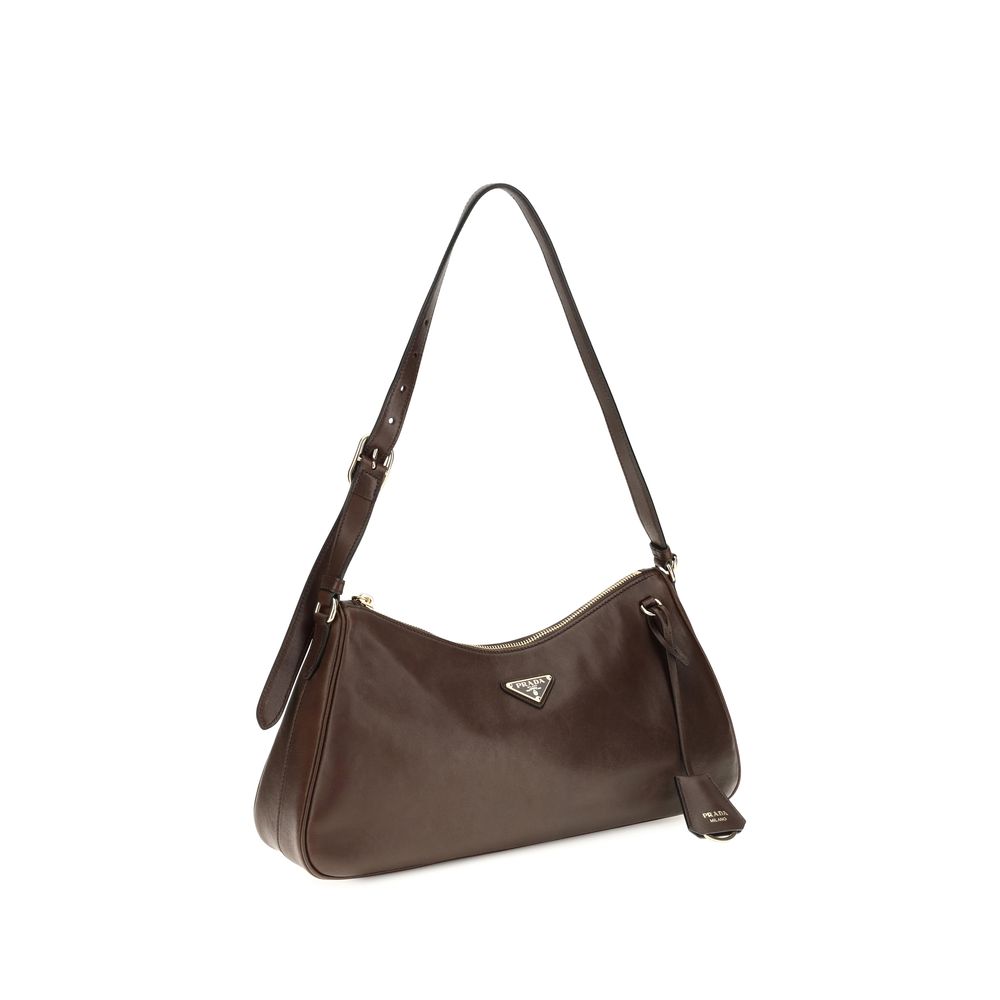 Prada Aimée Brown Shoulder Bag