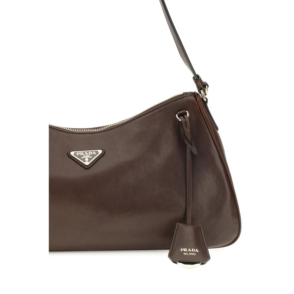 Prada Aimée Brown Shoulder Bag