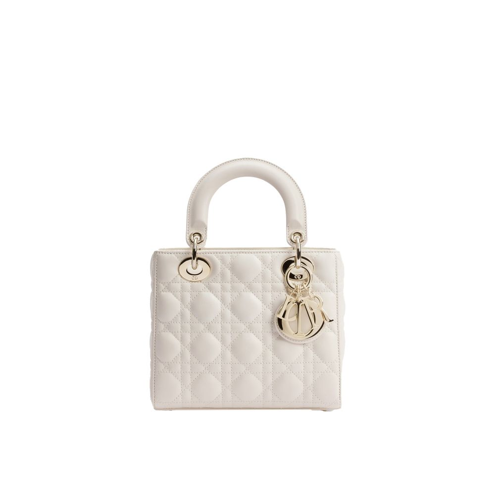 Dior Cream Top Handle Bag