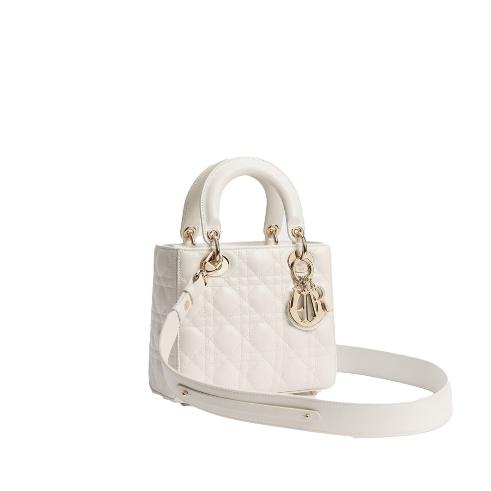 Dior Cream Top Handle Bag