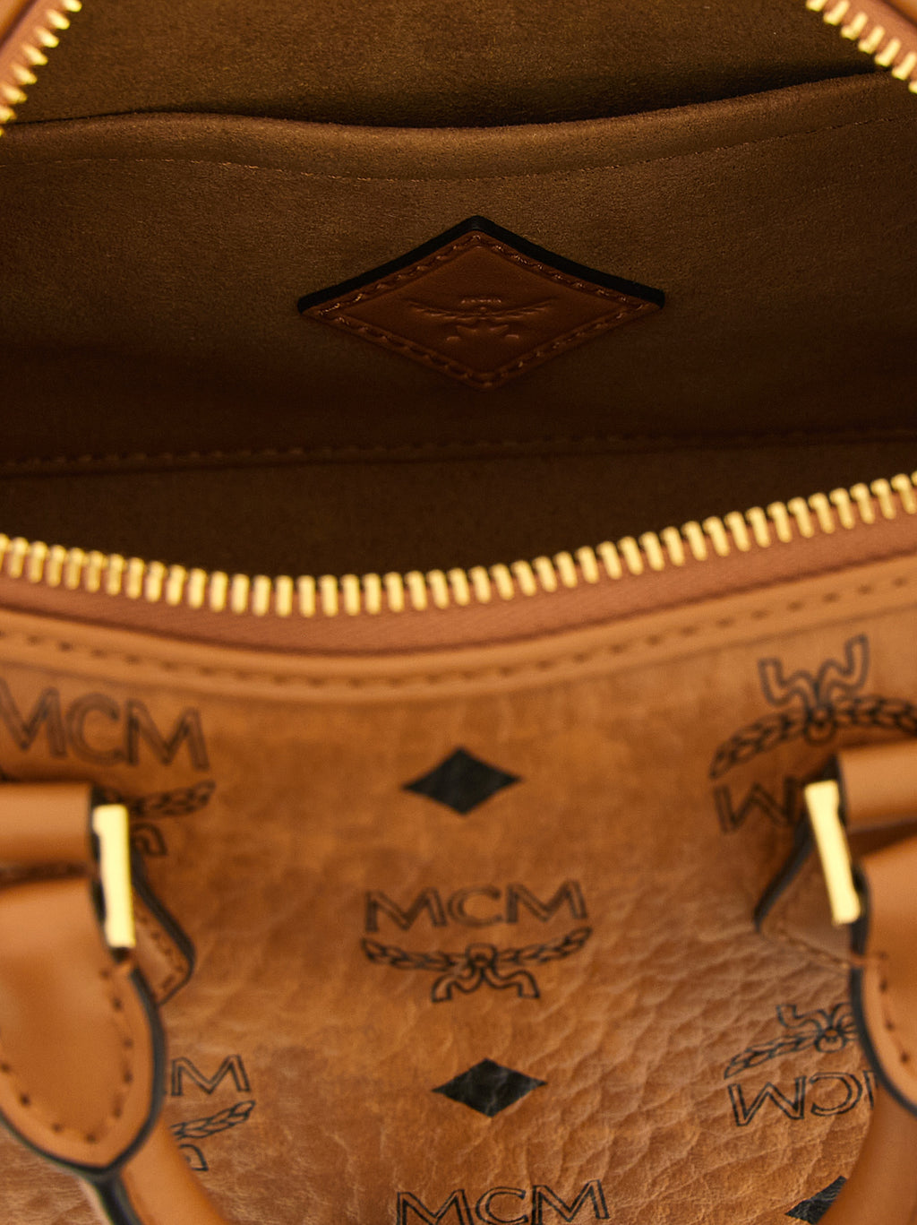 MCM Ella Boston Handbag
