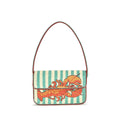Staud Tommy Beaded Multicolor Shoulder Bag