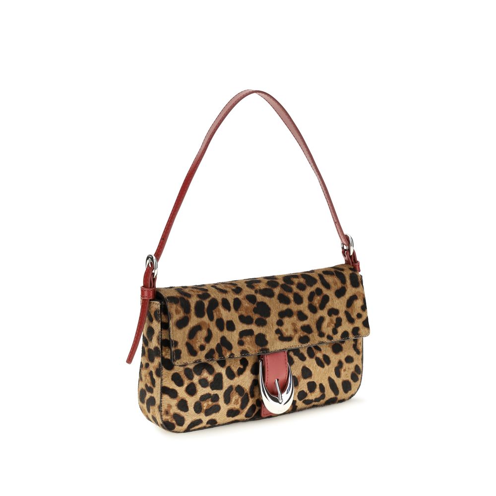 Staud Harlow Brown Shoulder Bag