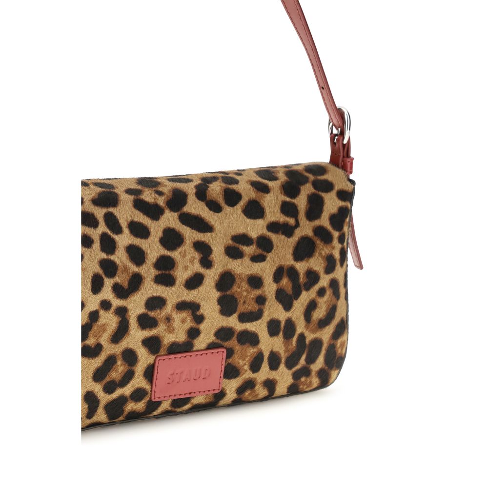 Staud Harlow Brown Shoulder Bag