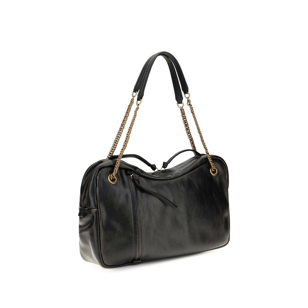Vivienne Westwood Dolce Black Large Shoulder Bag