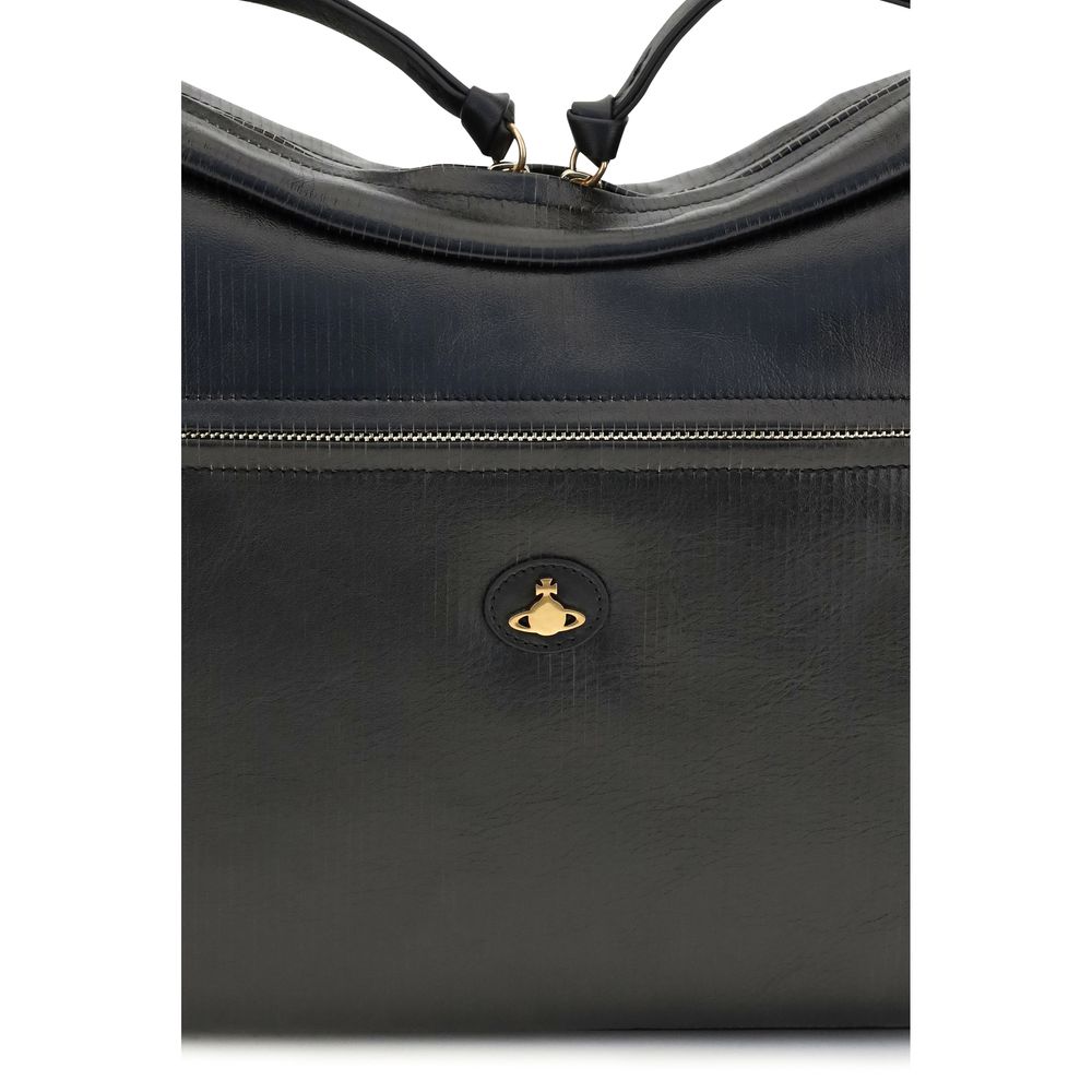 Vivienne Westwood Dolce Black Large Shoulder Bag
