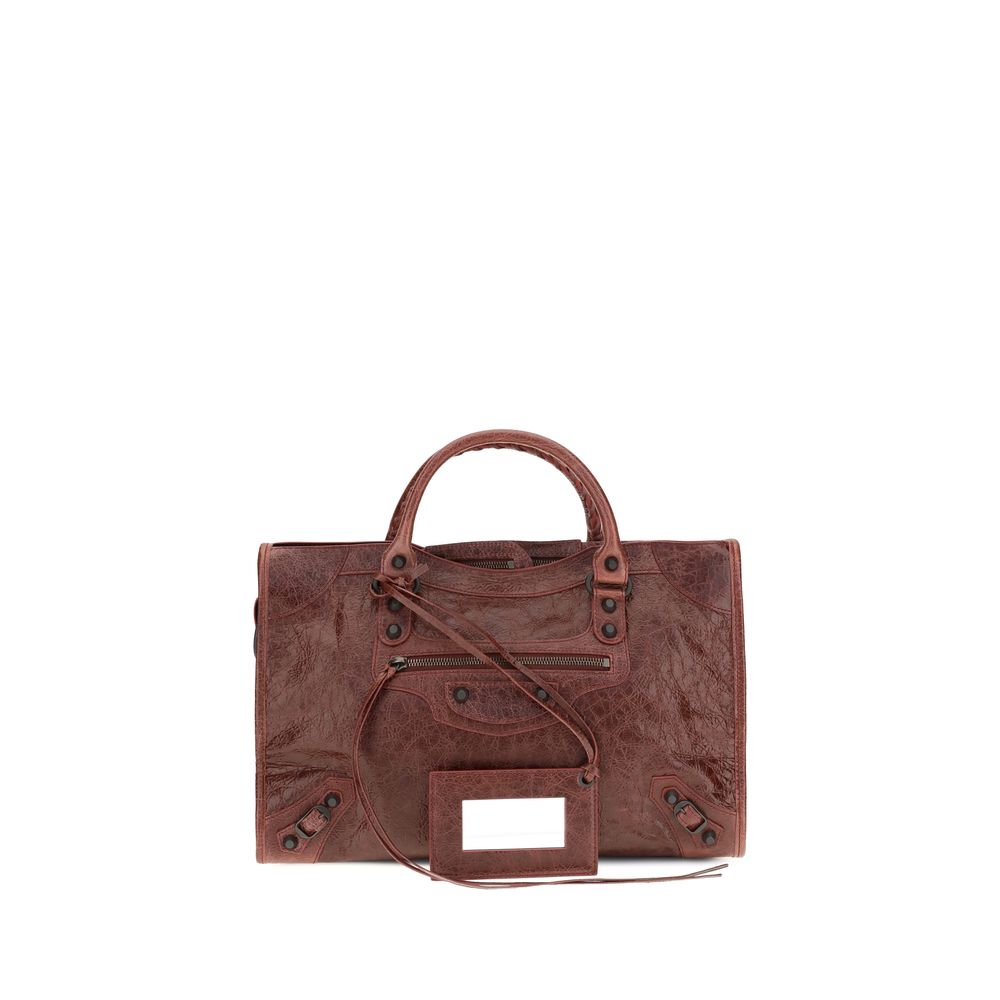 Balenciaga Le City Brown Medium Handbag