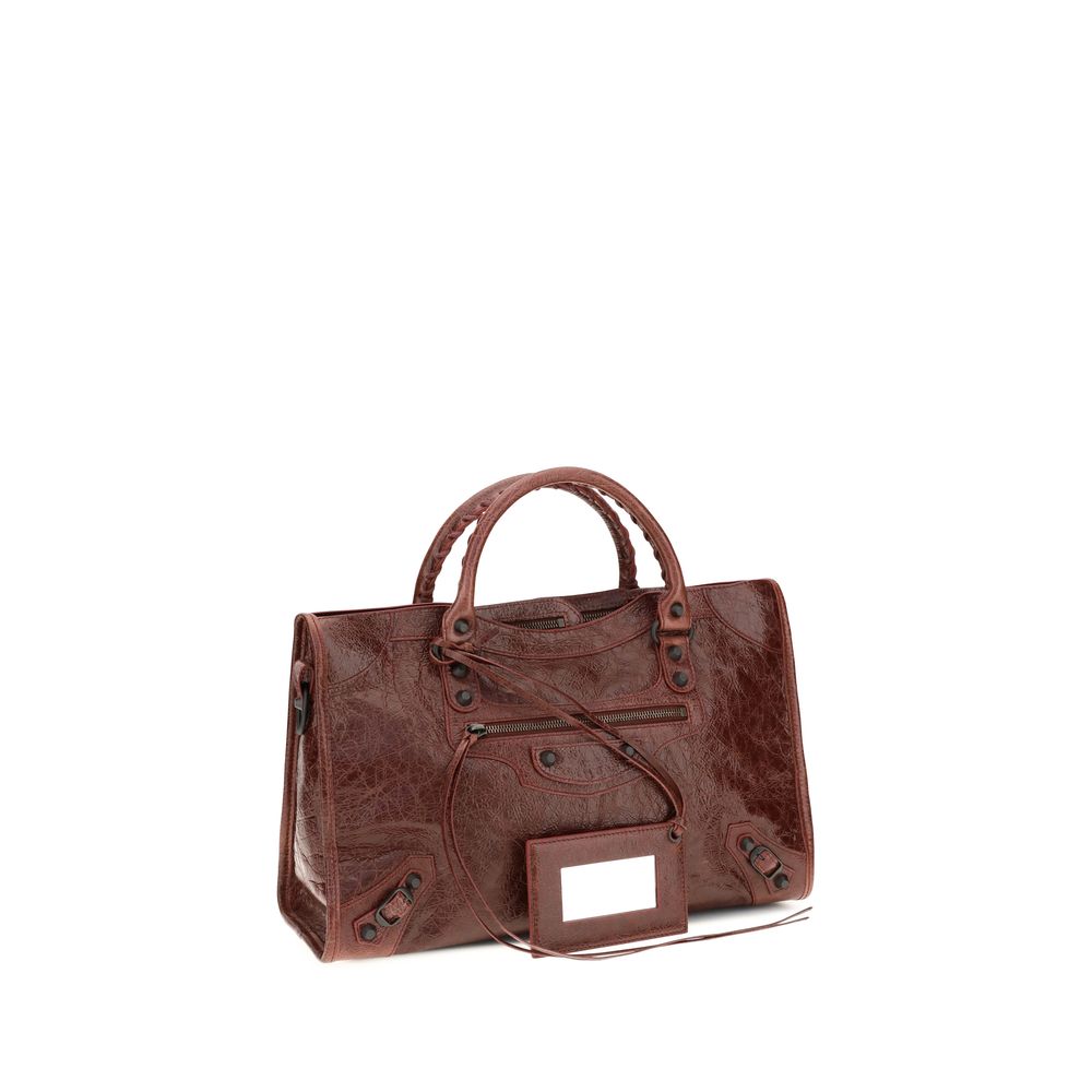 Balenciaga Le City Brown Medium Handbag