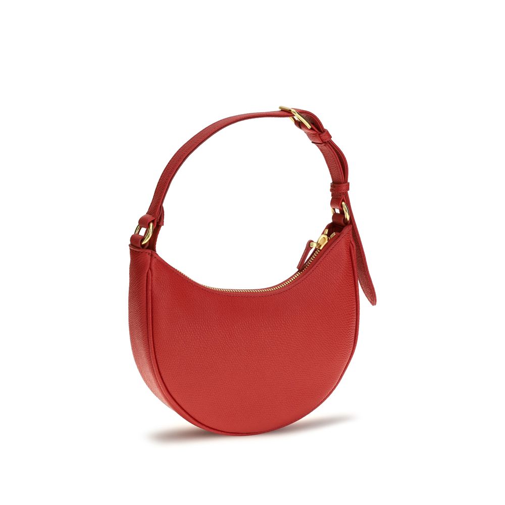 Valentino Garavani VLogo Signature Red Mini Hobo Shoulder Bag