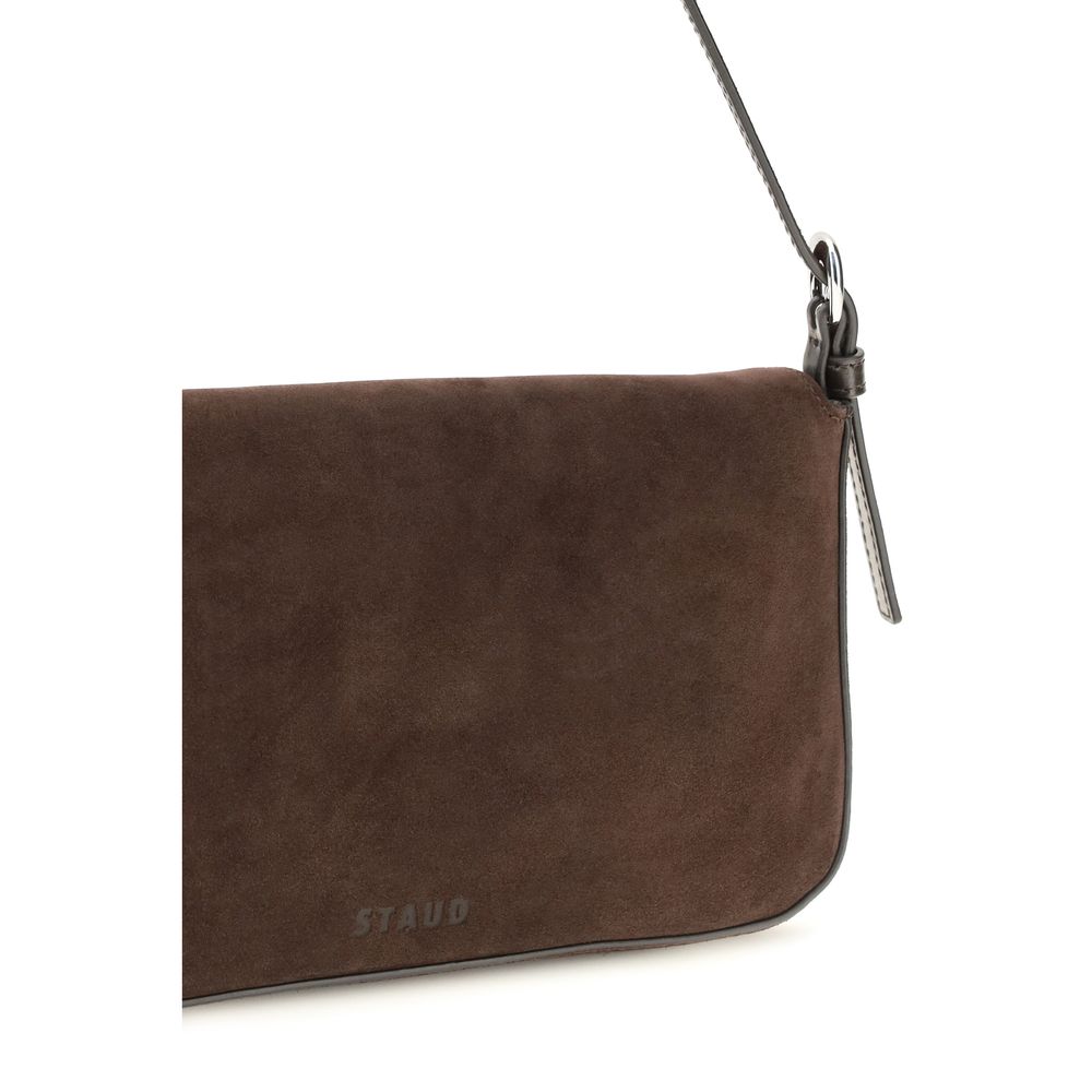 Staud Harlow Brown Shoulder Bag