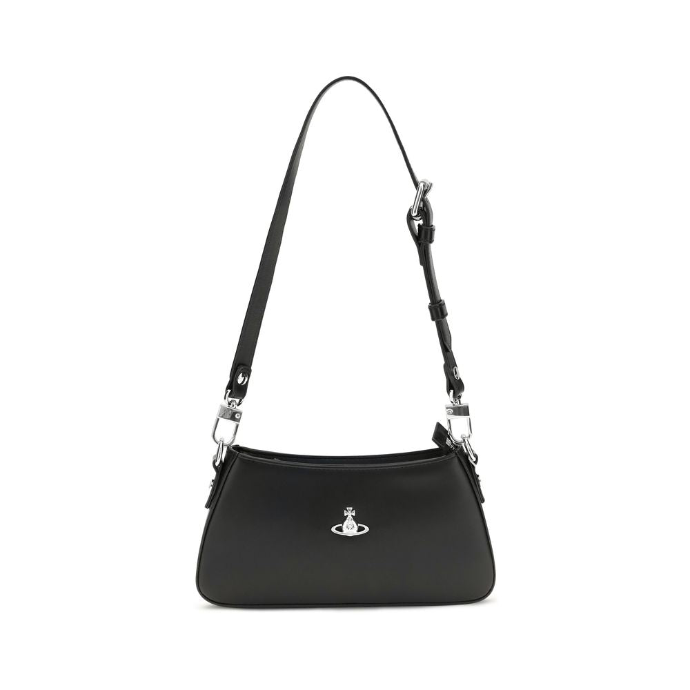 Vivienne Westwood Tasha Black Phone Shoulder Bag