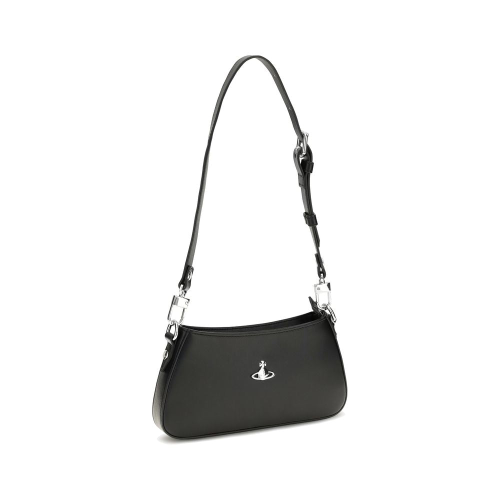 Vivienne Westwood Tasha Black Phone Shoulder Bag