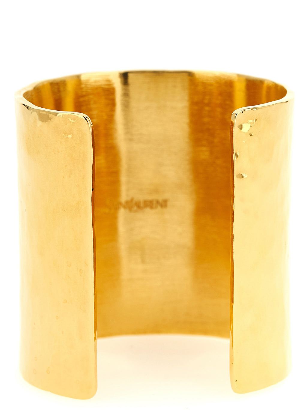 Saint Laurent Cassandre Hammered Bangle