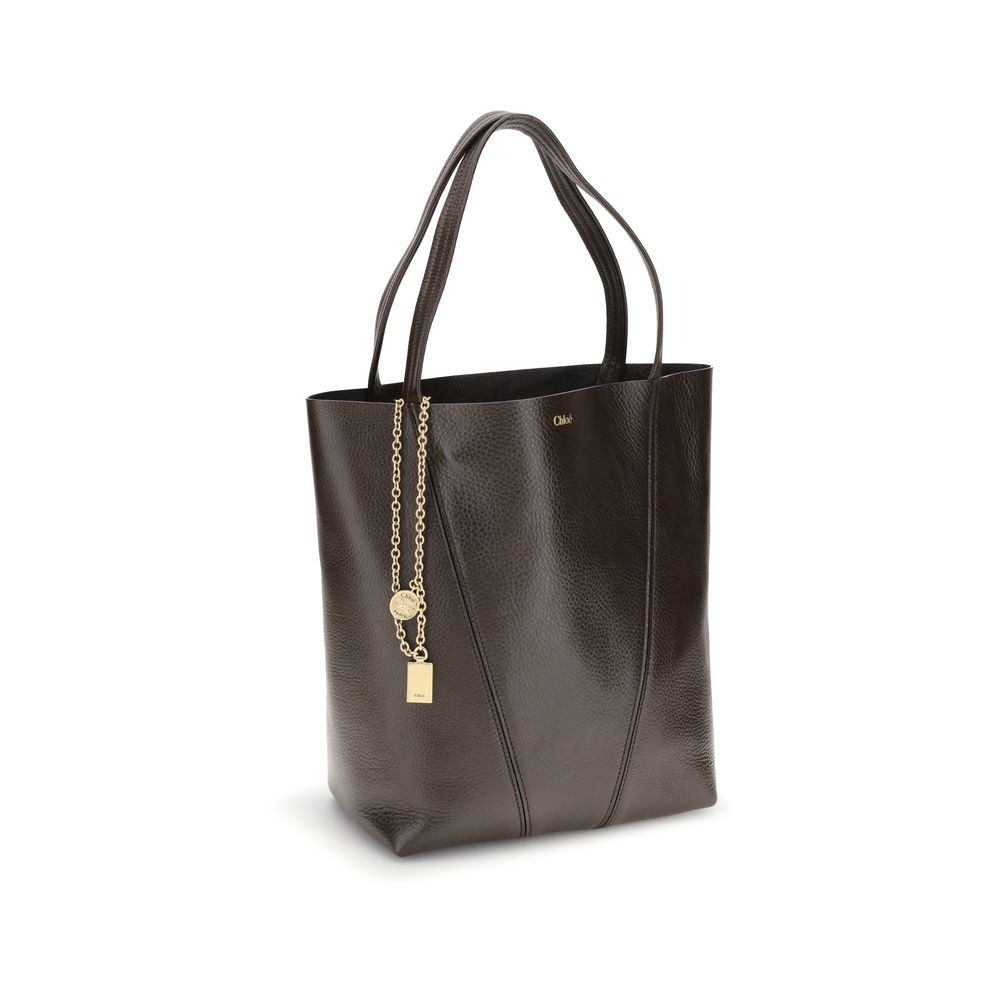 Chloé Spin Brown Shoulder Bag