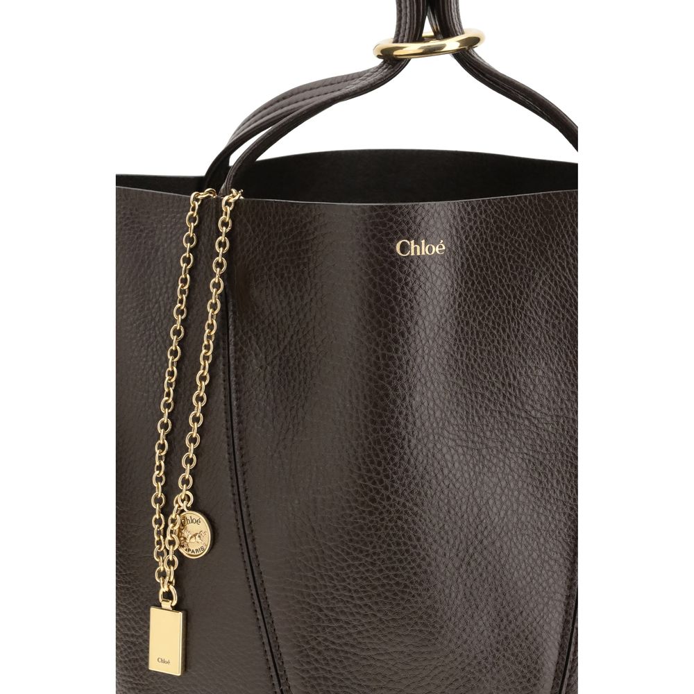 Chloé Spin Brown Shoulder Bag