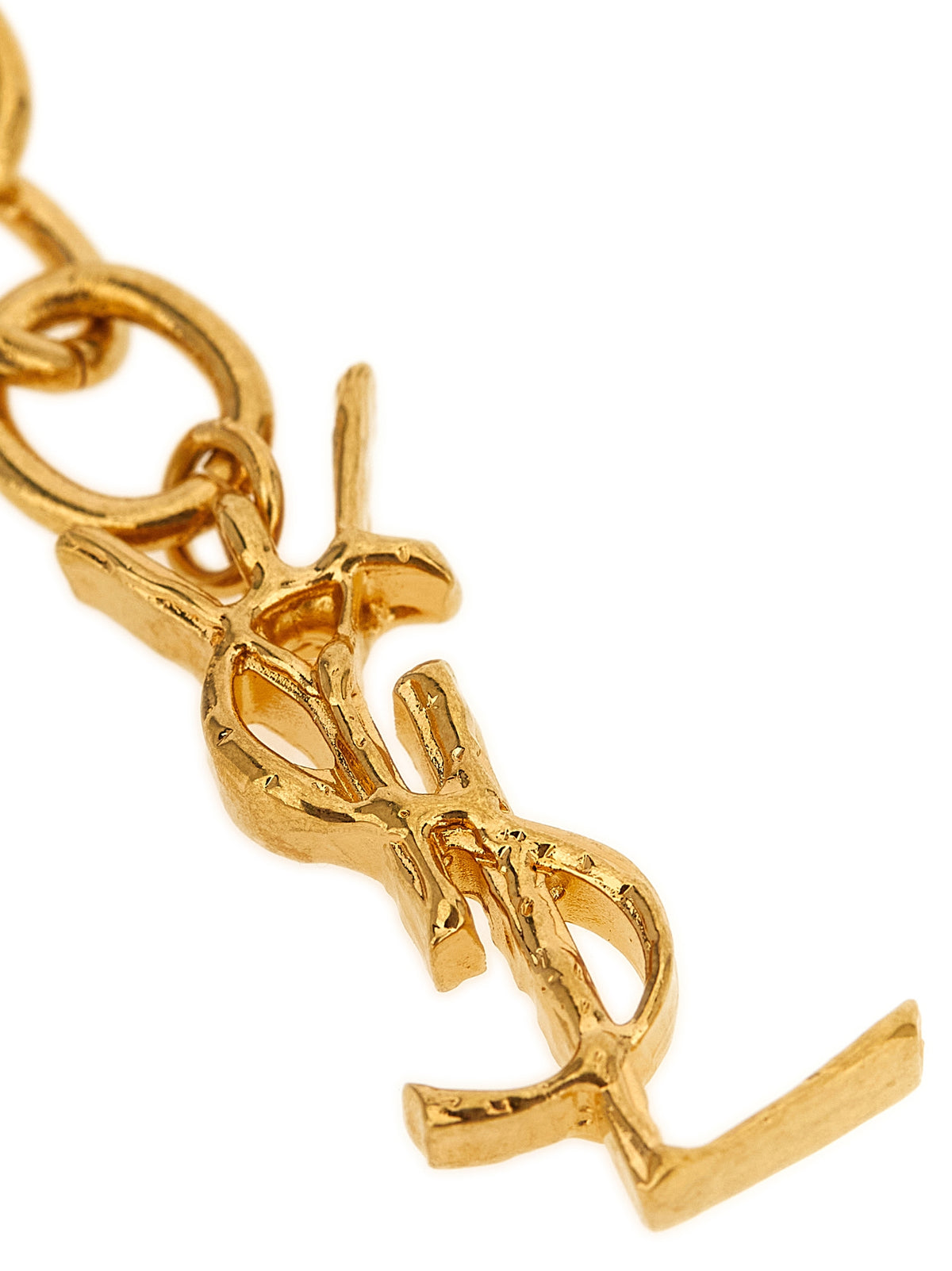 Saint Laurent Cassandre String Chain Bracelet
