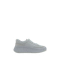 Chloé White Calf Leather Bos Taurus Platform Sneakers