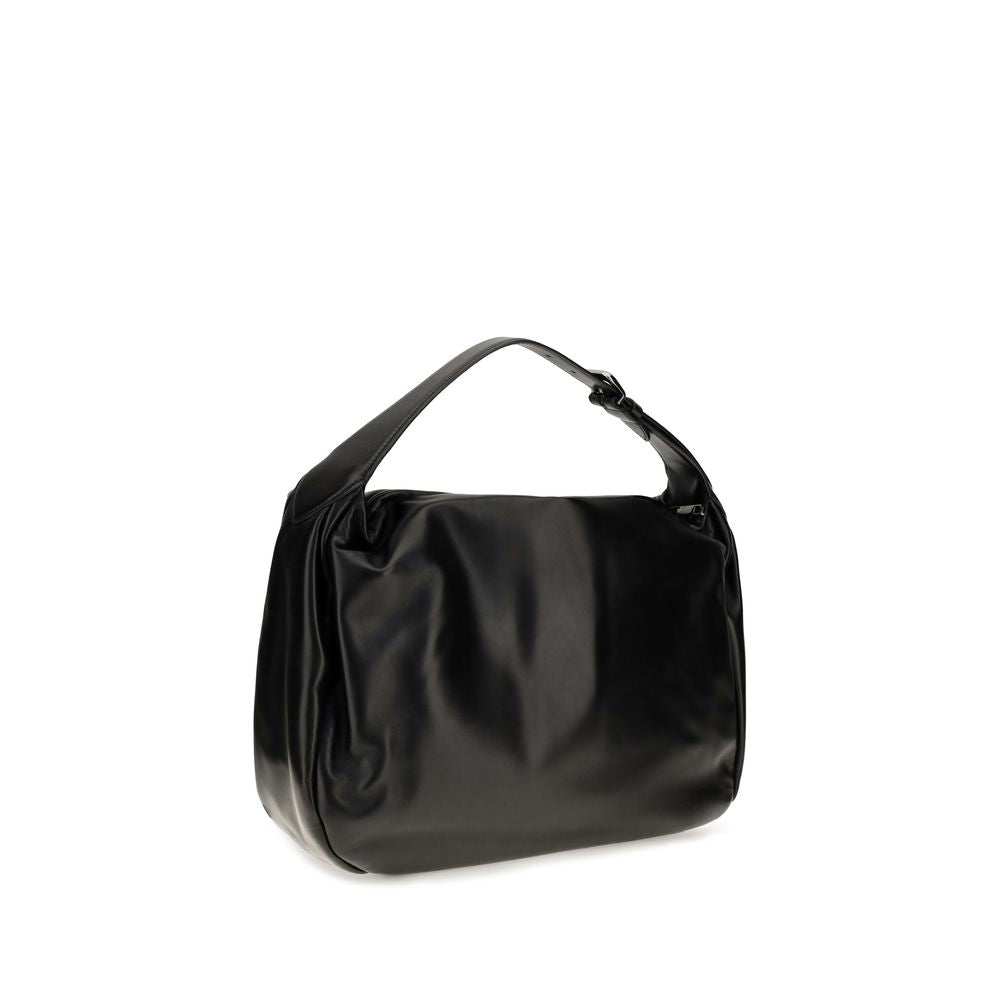 Brunello Cucinelli Boule Black Shoulder Bag