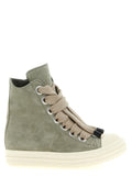Rick Owens Jumbolace Sneaks High-Top Sneakers
