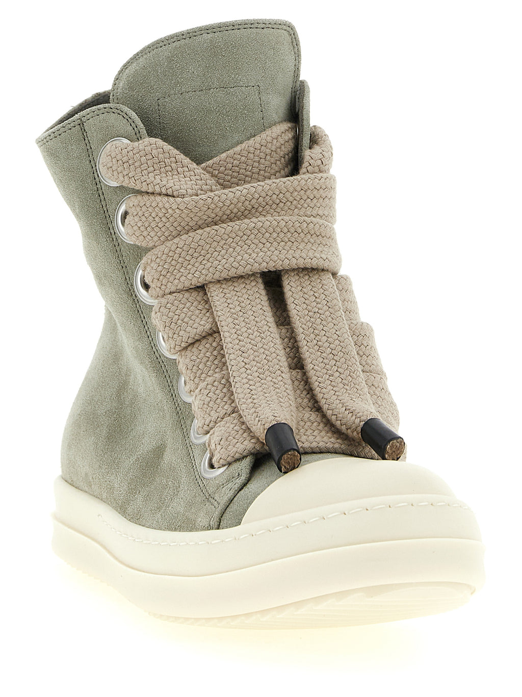 Rick Owens Jumbolace Sneaks High-Top Sneakers