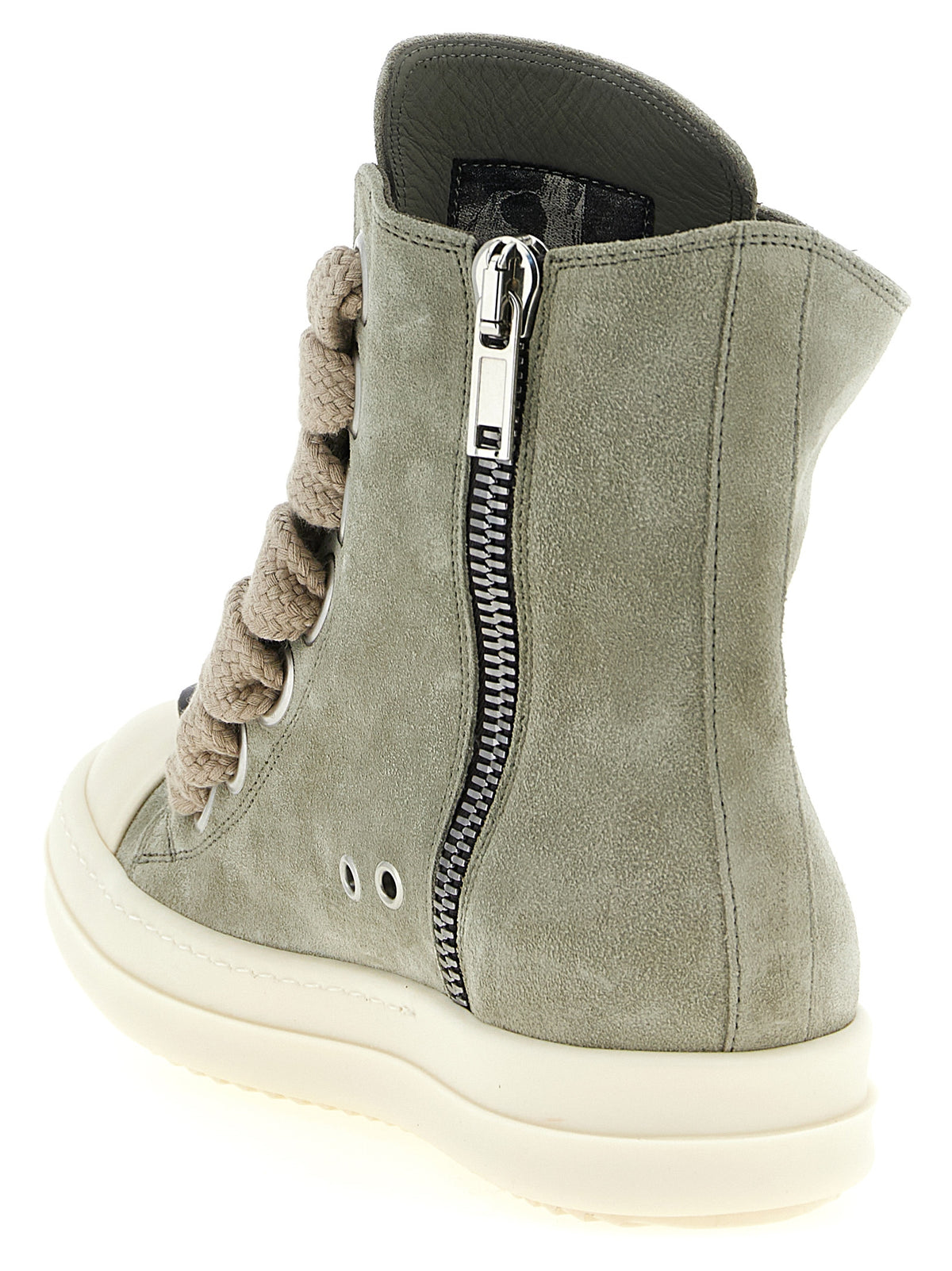 Rick Owens Jumbolace Sneaks High-Top Sneakers