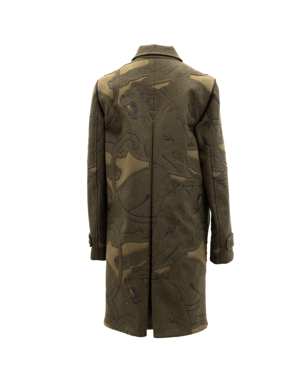 Valentino Garavani Green Wool Coat